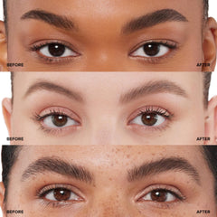 Close-up of DIPBROW application on skin demonstrates smooth, fast-drying pigment.