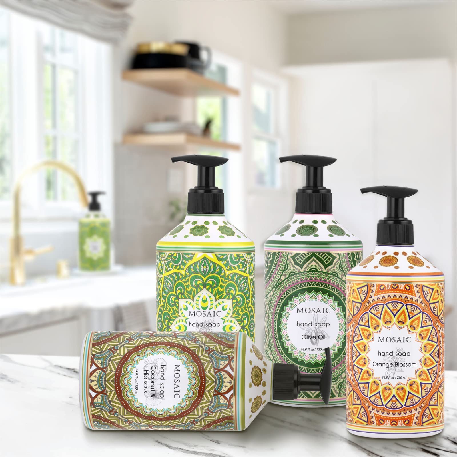 AnatoliaDaphne Mosaic refilling cap open for easy restock