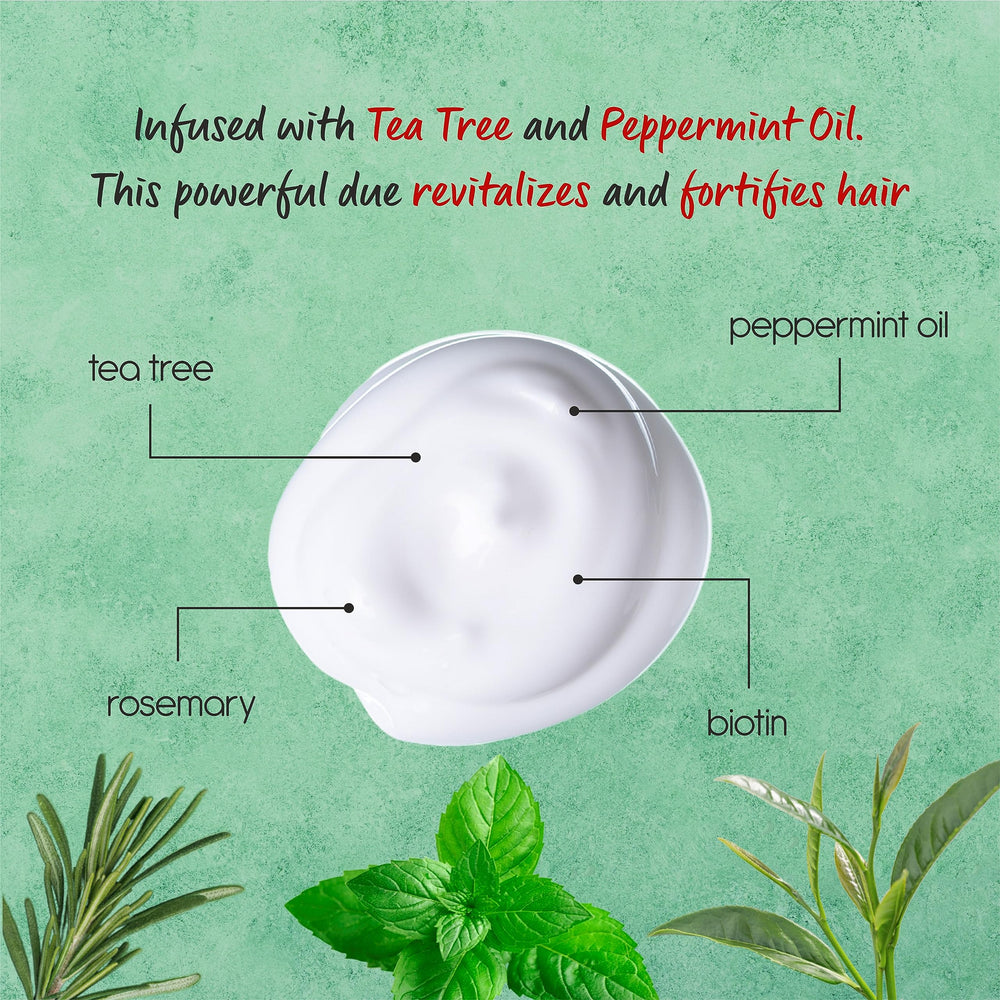 AnatoliaDaphne Peppermint Oil Shampoo delivers cooling sensation on scalp