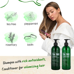 AnatoliaDaphne Tea Tree Conditioner bottle for detangling and hydration