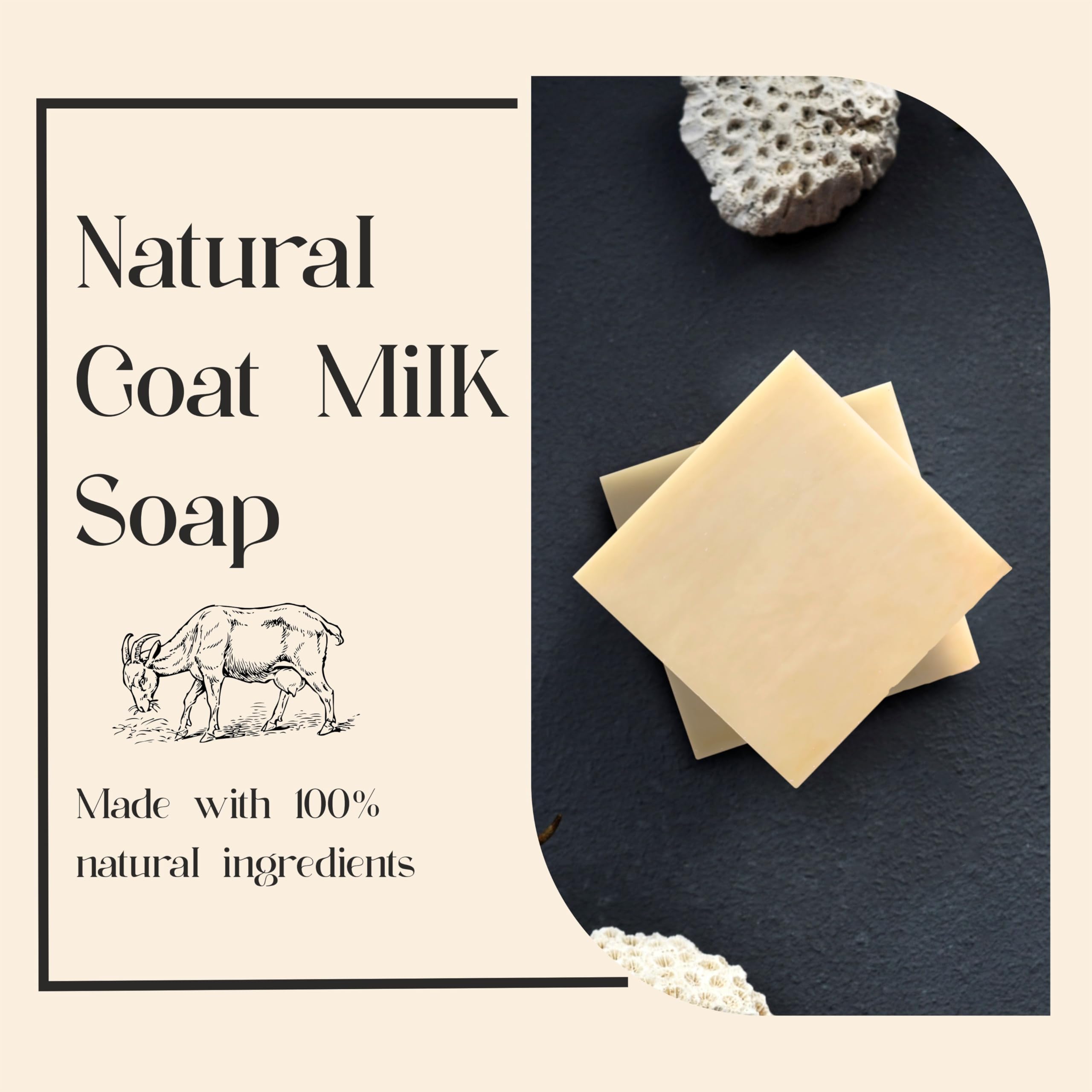 AnatoliaDaphne handmade soap bar with natural ingredients for daily face and body care.