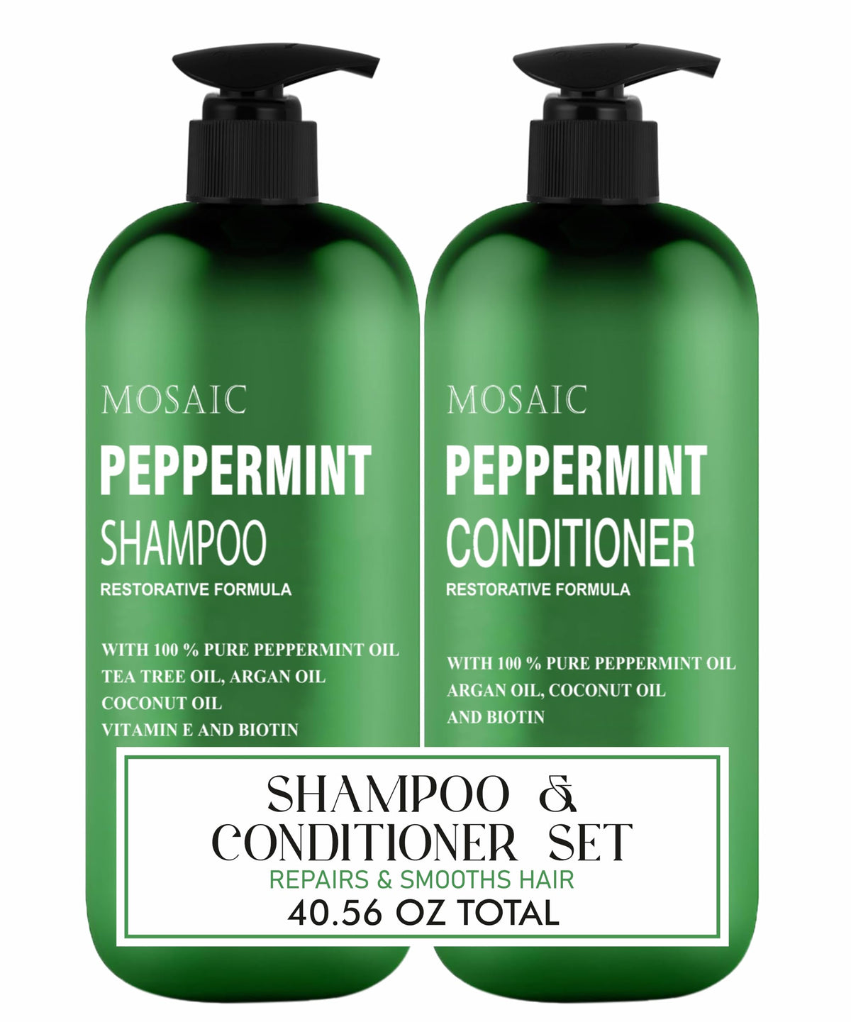 AnatoliaDaphne Peppermint Oil Shampoo bottle promoting refreshed scalp and healthier hair