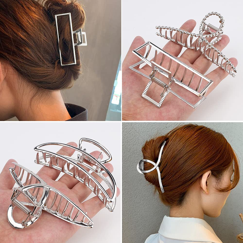 ANBALA butterfly clip smooth-surface controls snag and holds hair
