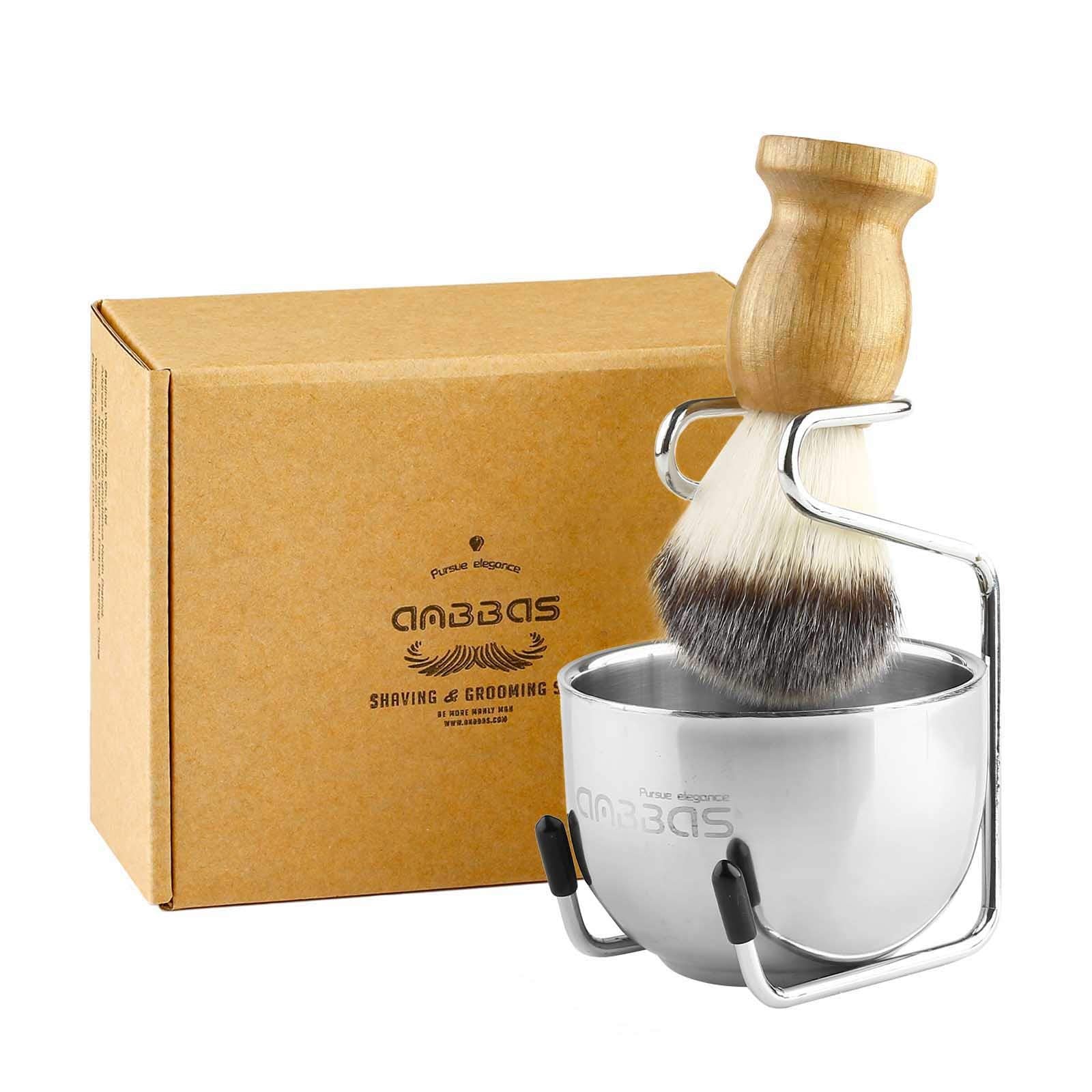 Anbbas barber-style wet shave gift set as a refined gift