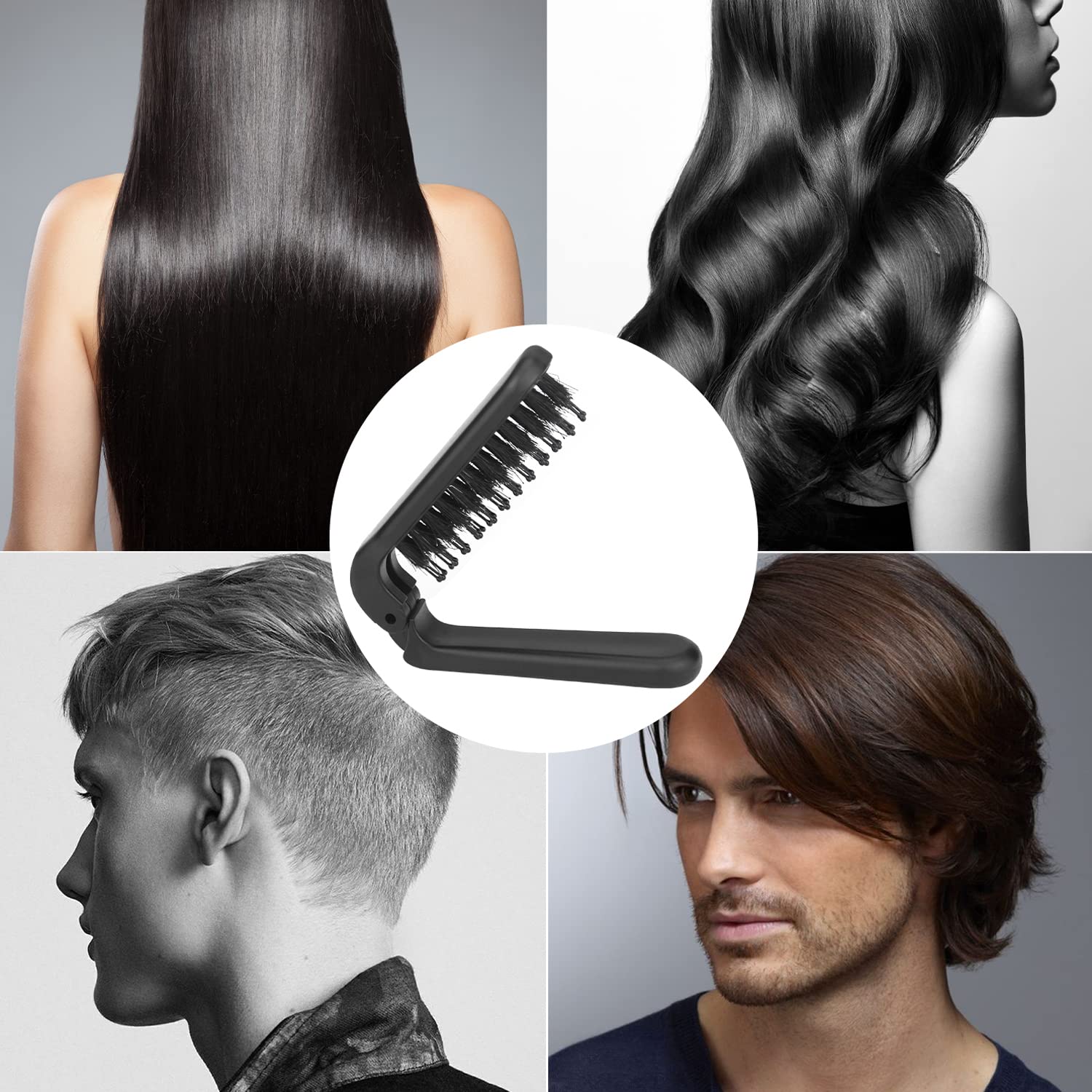 Ancable gift-ready compact brush suitable for friends and kids