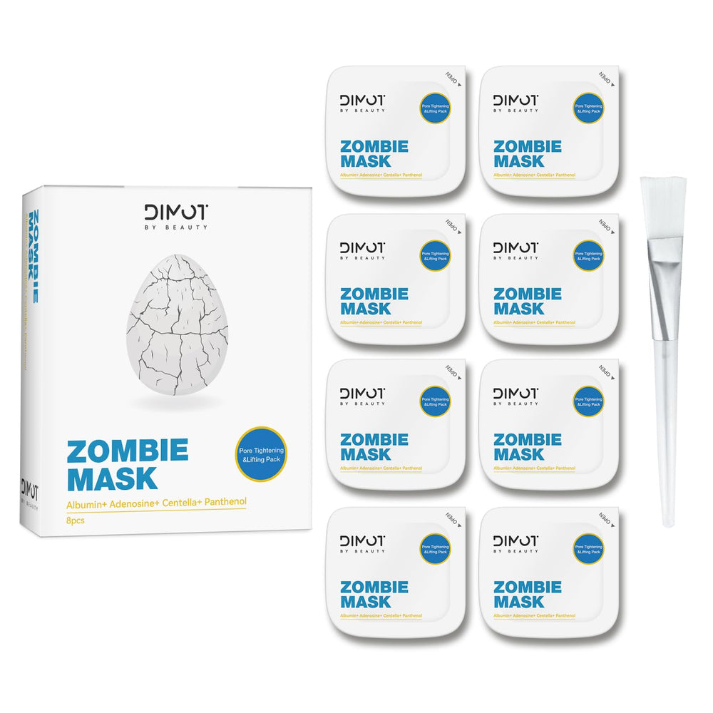 ANCAI Zombie Mask con embalaje de 8 cajas facilita uso preciso y reducción de desperdicio.