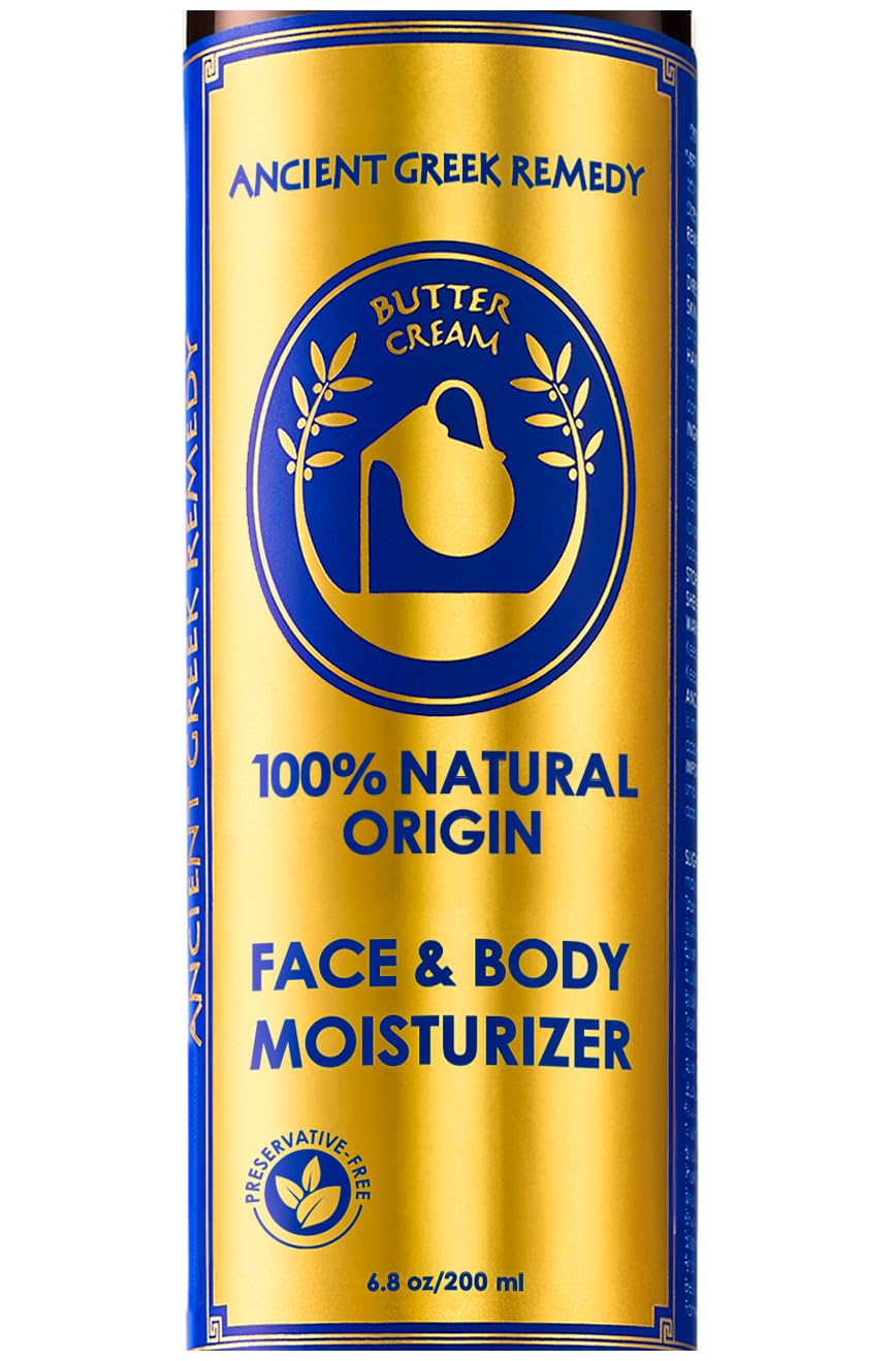 Ancient Greek Remedy Butter Cream bottle for daily moisture and nourishment