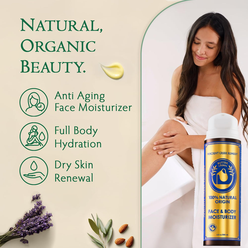 Ancient Greek Remedy Butter Cream with rosehip oil signals antioxidant nourishment