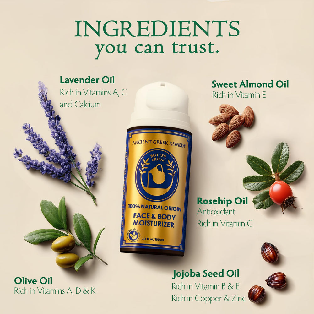 Ancient Greek Remedy vitamina E para protección suave de la piel