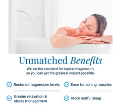 Ancient Minerals Magnesium Bath Flakes foot soak provides targeted relaxation after work.
