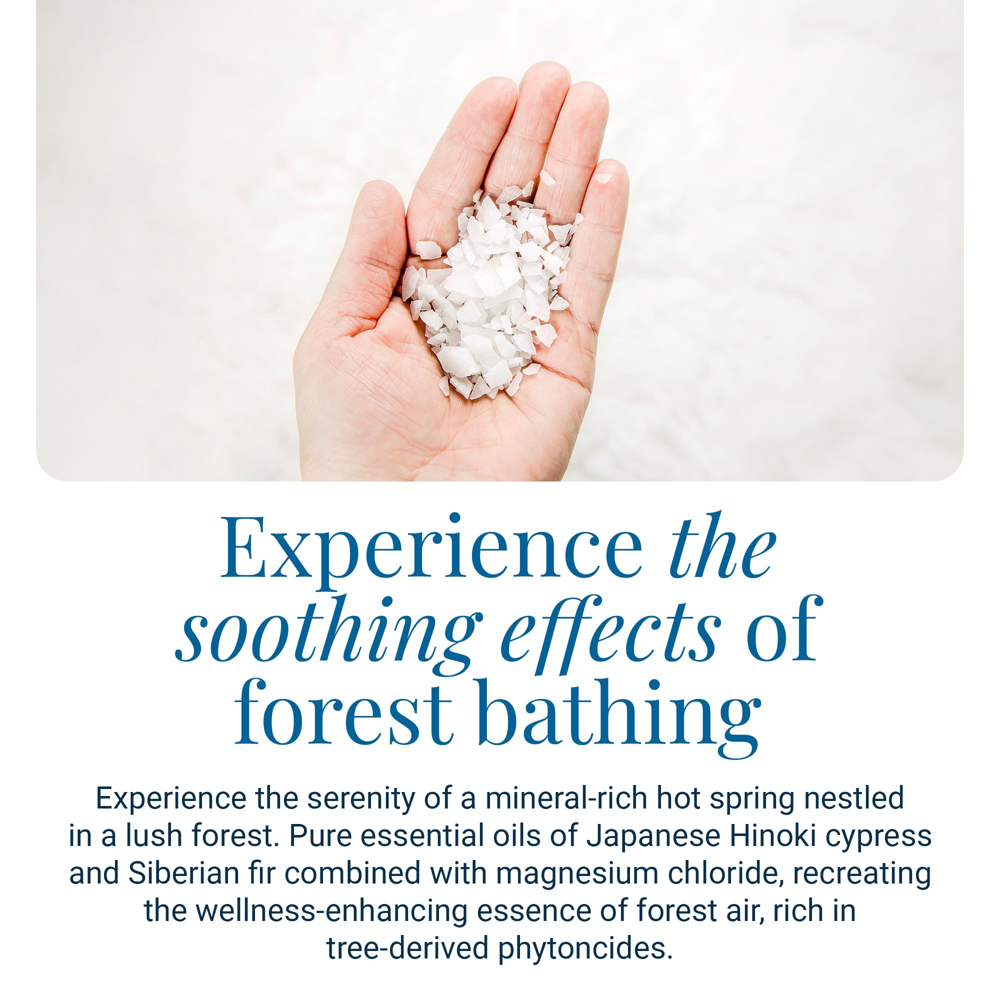 Ancient Minerals Shinrin-Yoku bano aromatico para conectar con la naturaleza.