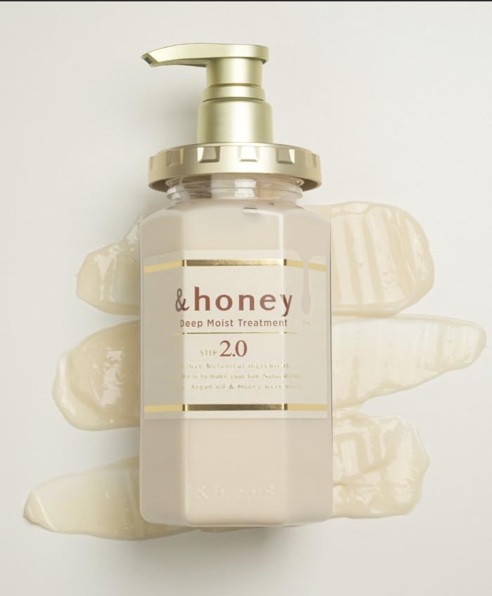 & Honey Deep Moist packaging box showcasing sulfate-free, clean ingredient story