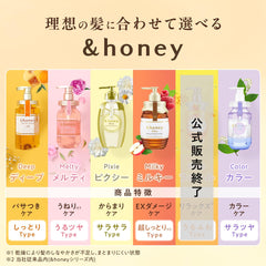 And Honey Deep Moist Shampoo foam-lather demonstrates rich cleansing