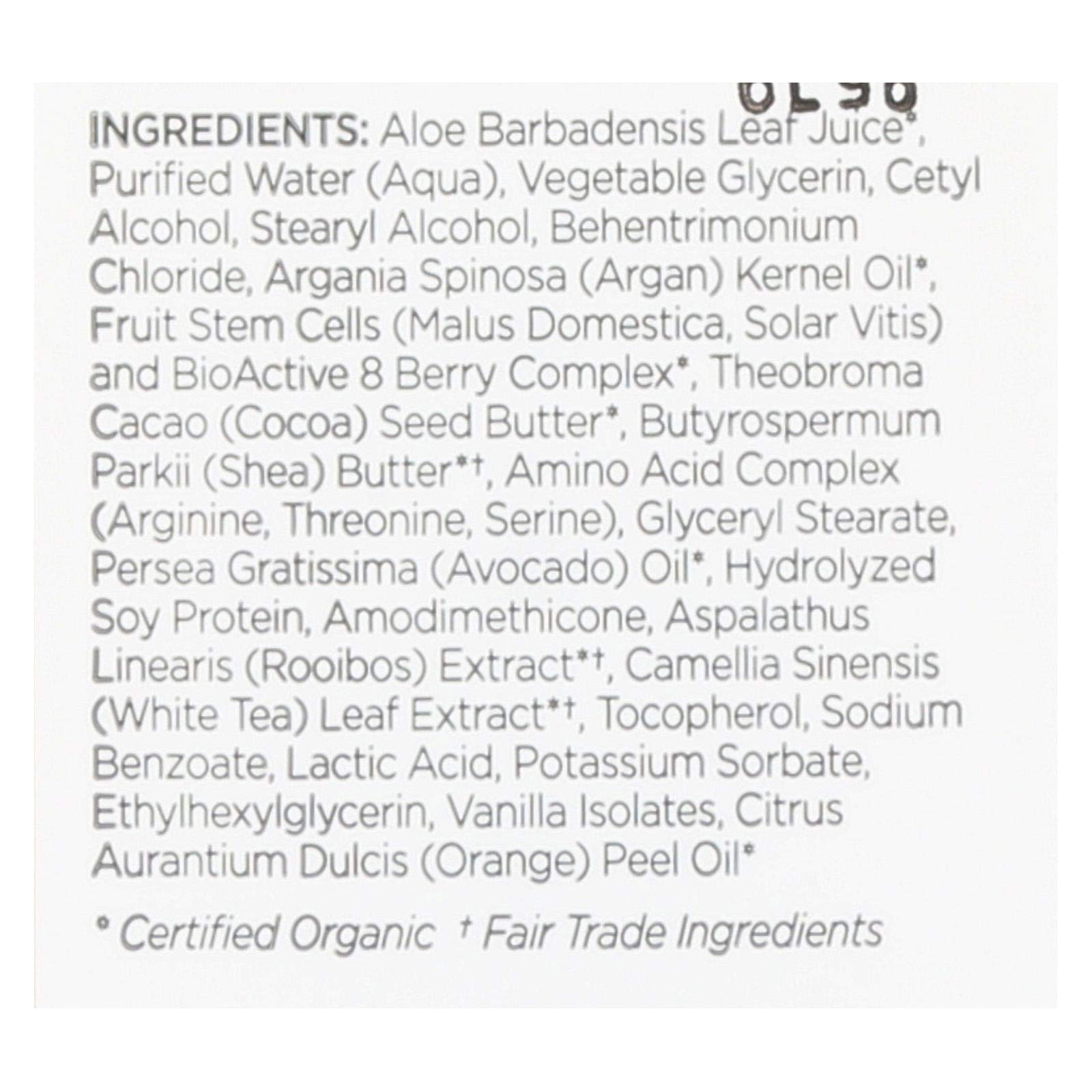 Acondicionador Andalou Naturals con aceite de aguacate para cabello suave.