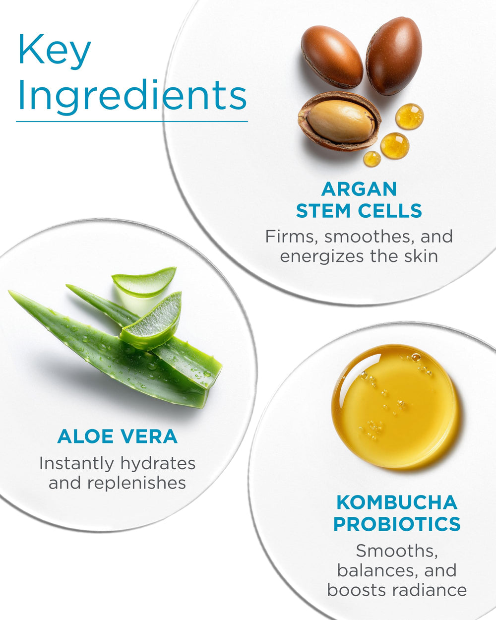 Andalou Naturals aloe-vera: calma y suaviza tras la limpieza diaria.