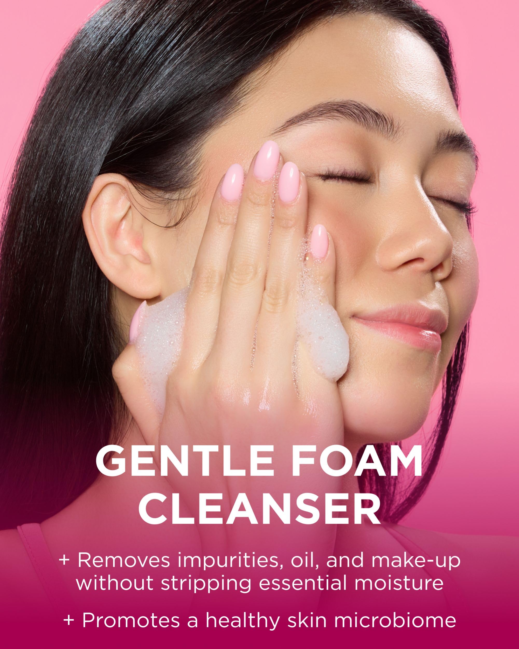 Células madre de rosa en Andalou Naturals revitalizan la piel sensible.