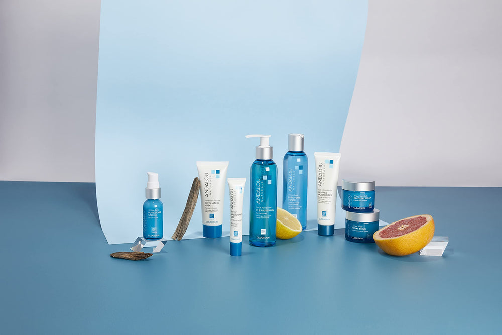 Andalou Naturals: ciencia de células de fruta acai para defensa antioxidante.