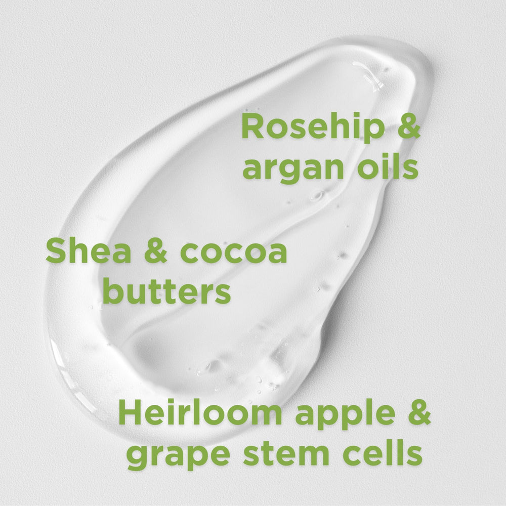 Andalou Naturals Citrus Sunflower lotion closeup texture reveals rich emollients