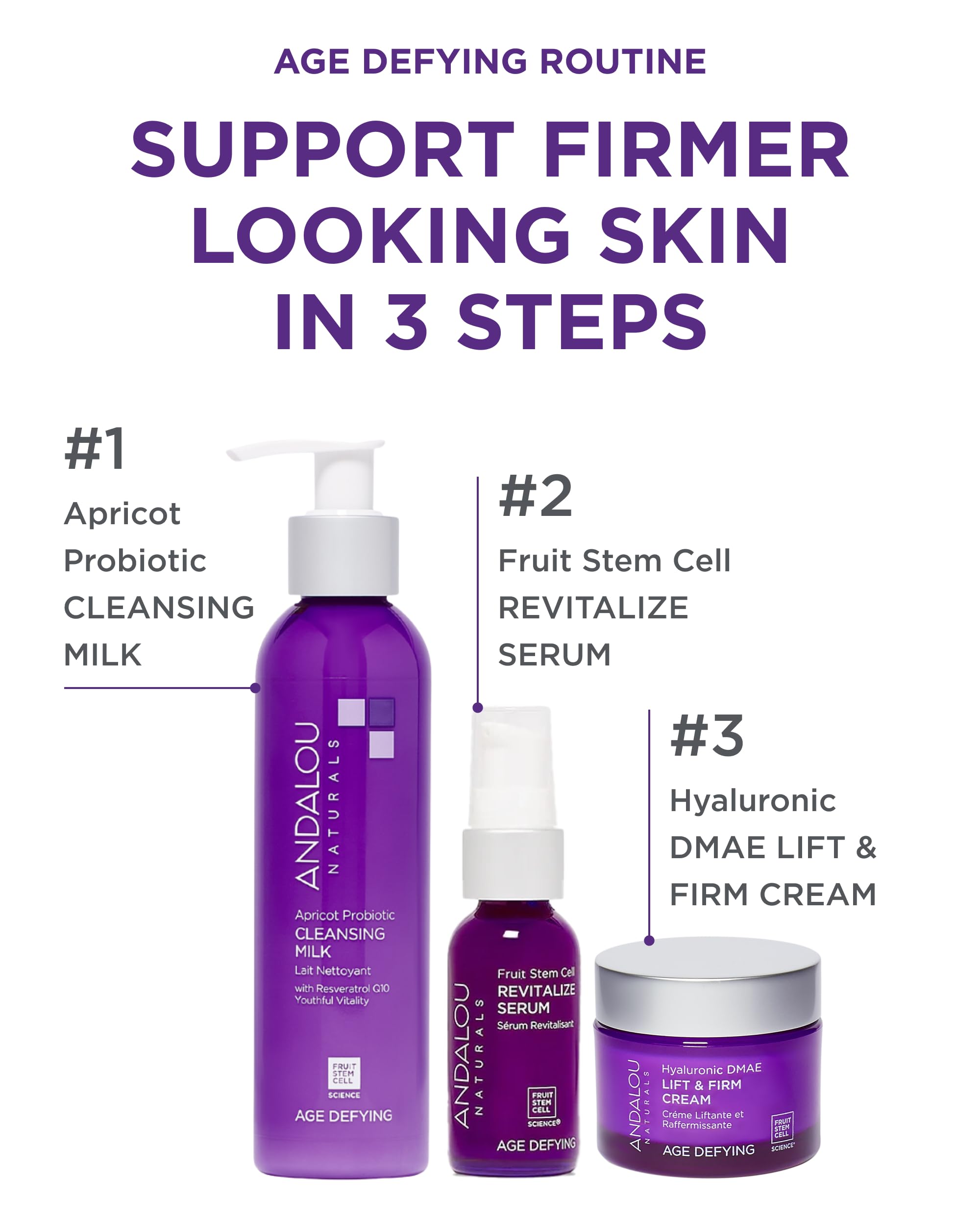CoQ10 y resveratrol en formula vegana de Andalou Naturals