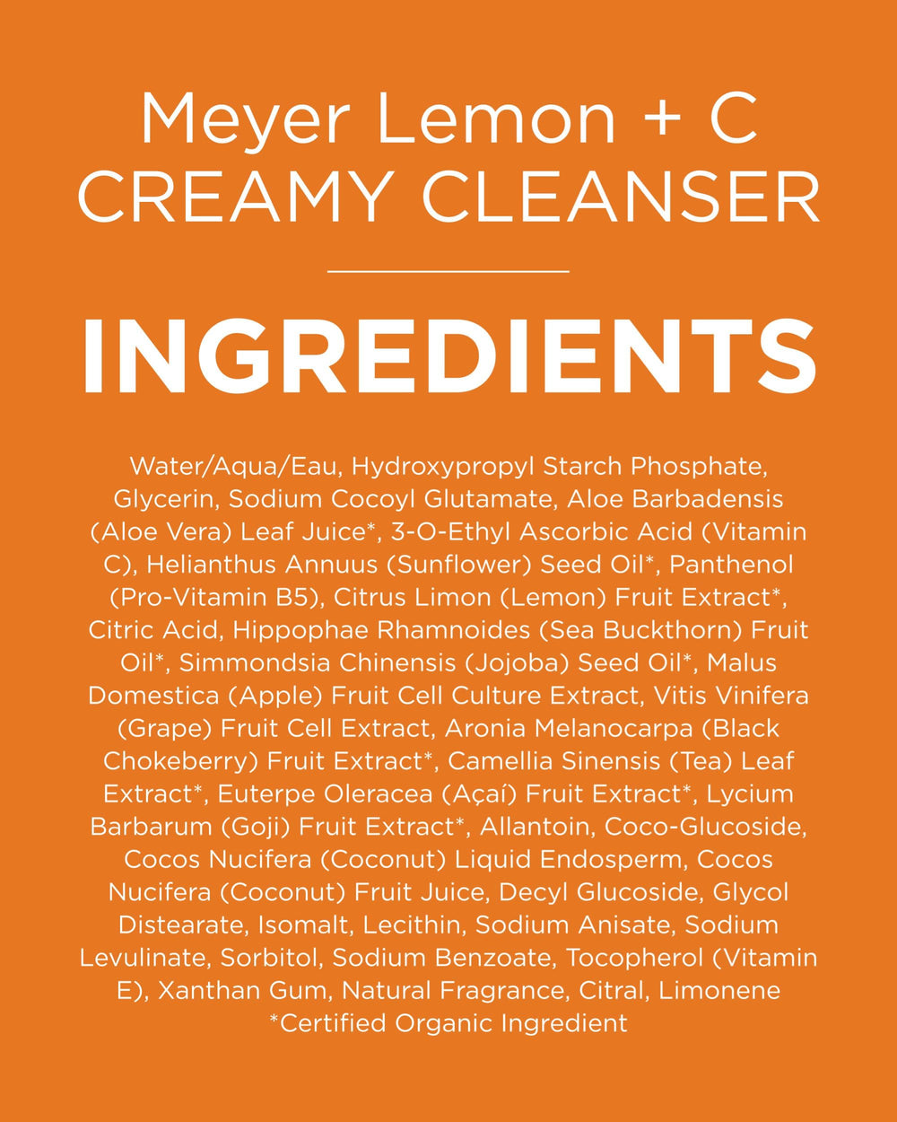 Andalou Naturals verificado sin organismos modificados, libre de gluten y obtenido de forma sostenible.