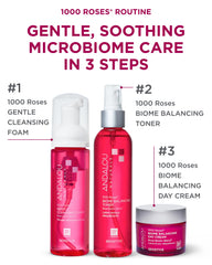 Andalou Naturals Crema Día Biome Equilibrante aplicación diaria con absorción rápida.