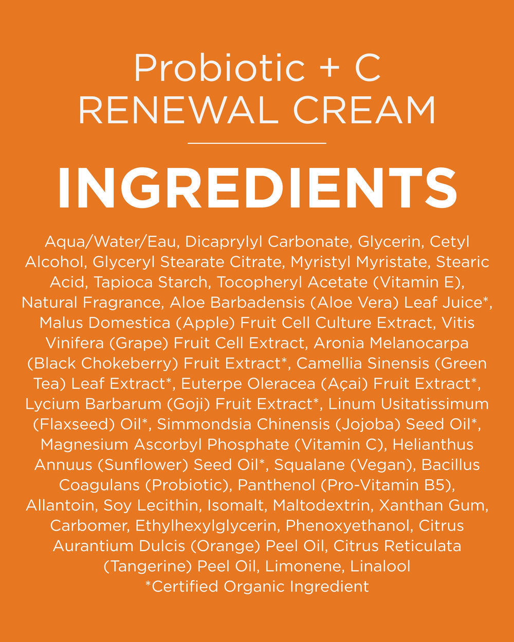 Andalou Naturals crema facial ligera, ideal para climas cálidos.