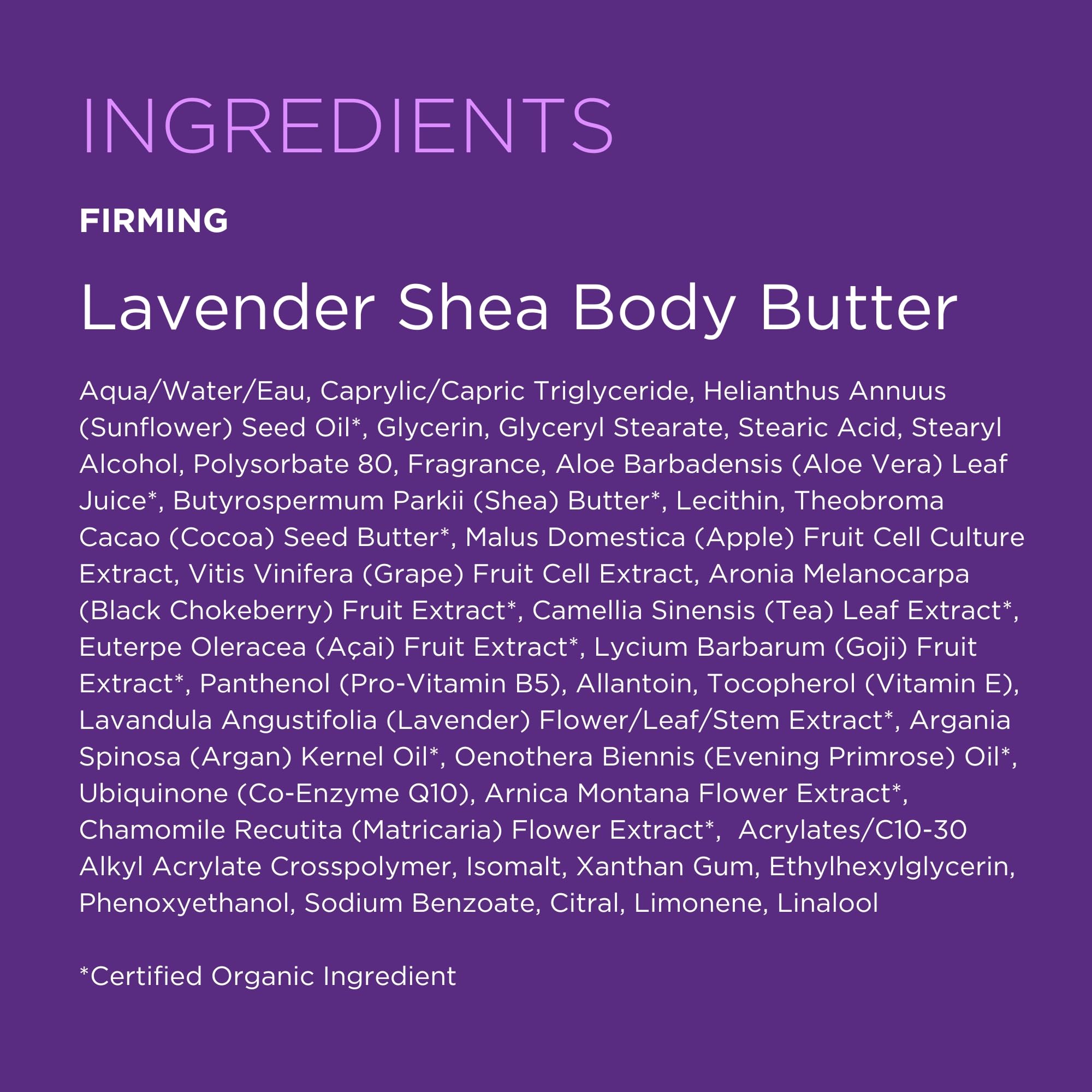 Etiqueta frontal de Andalou Naturals muestra ingredientes de calidad.