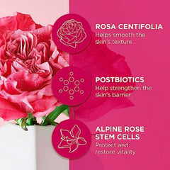 La Rosa Centifolia aporta cuidado suave a la piel con Andalou Naturals.