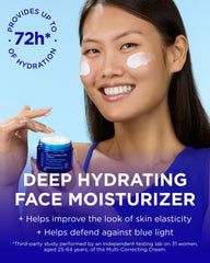 Andalou Naturals frasco crema rostro, aplicación diaria y cómoda