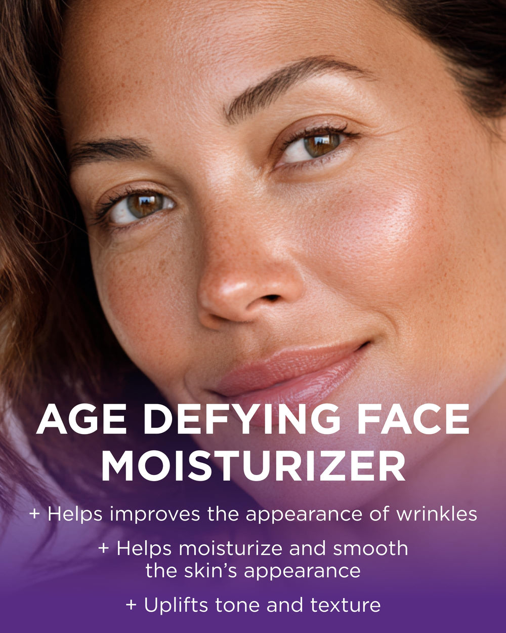 Goji Peptide Perfecting Cream — aplicación en rostro para hidratación suave.