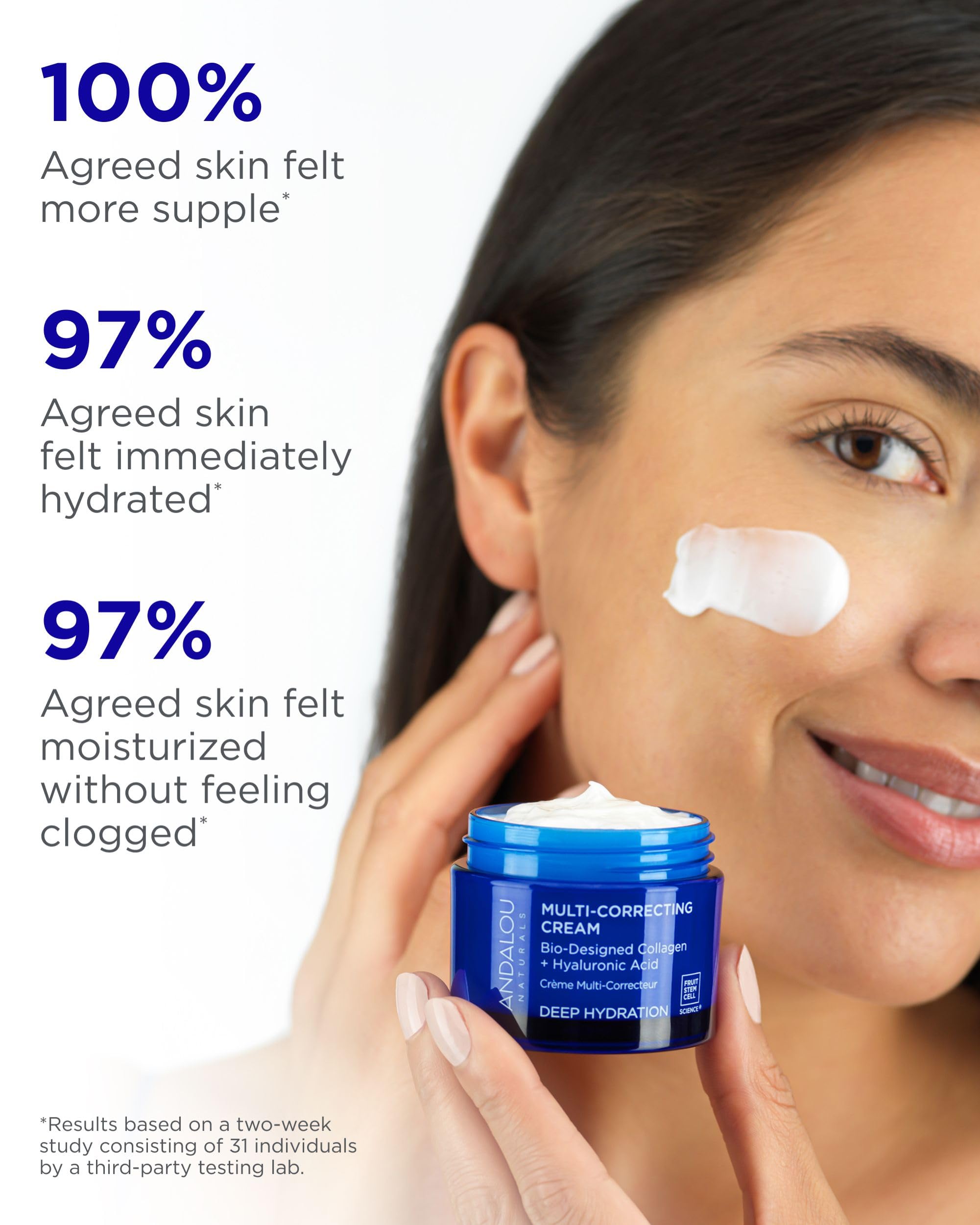 Andalou Naturals hidratación 72 horas para piel sedienta