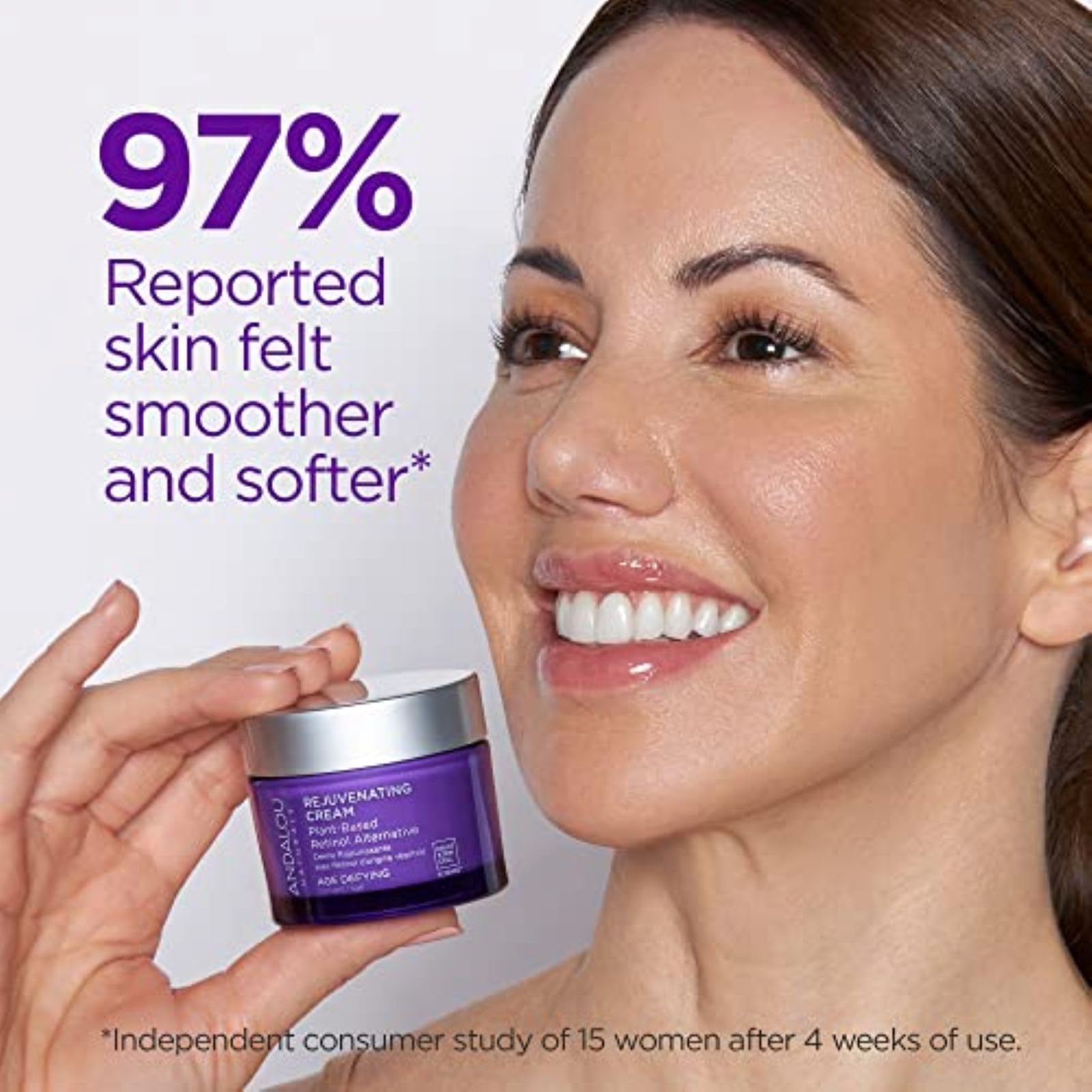 Ingredientes orgánicos de Andalou Naturals, cuidado respetuoso con la piel