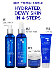 Andalou Naturals ectoin protege contra luz azul y mantiene vitalidad cutánea