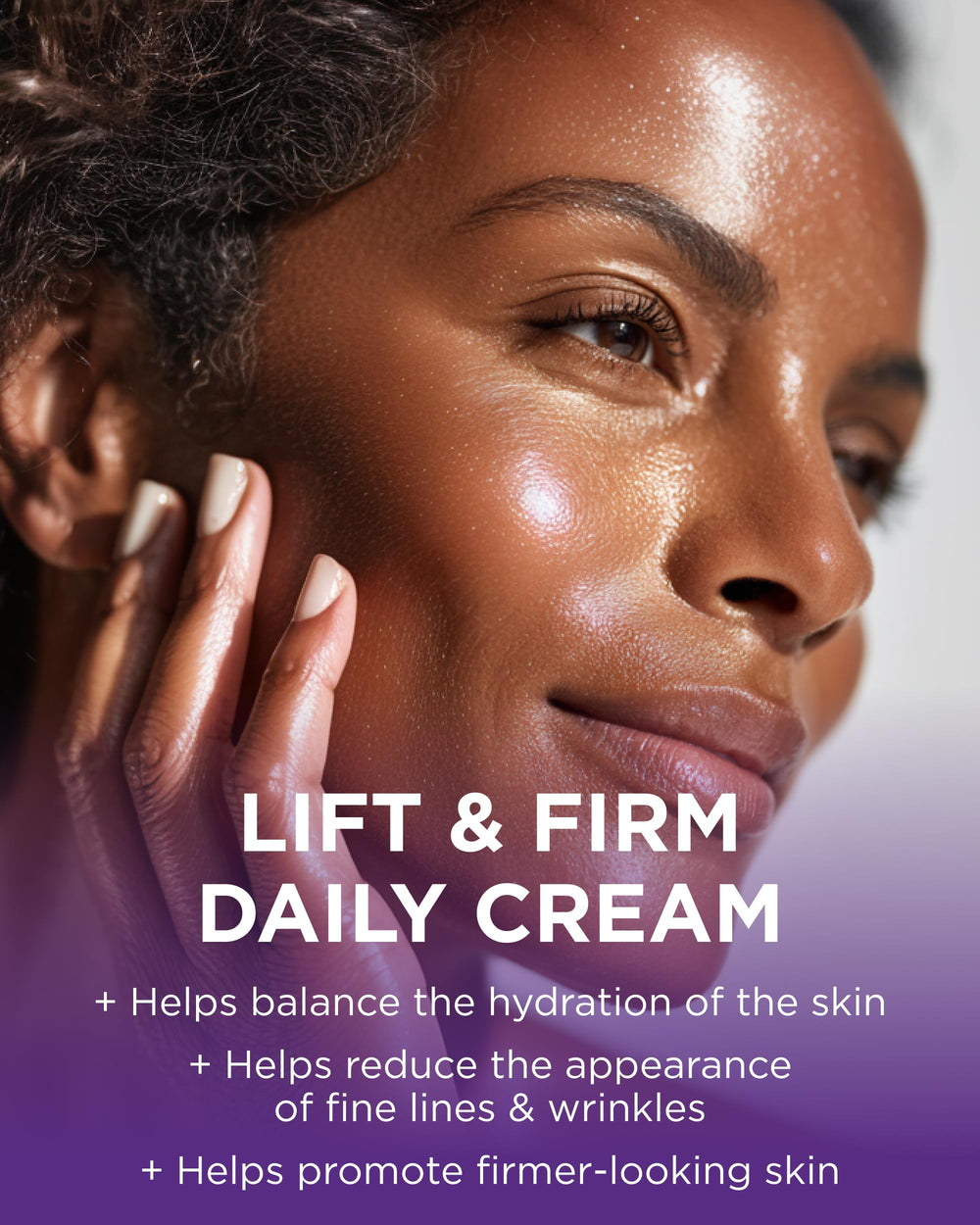 Textura crema densa de Andalou Naturals para piel suave