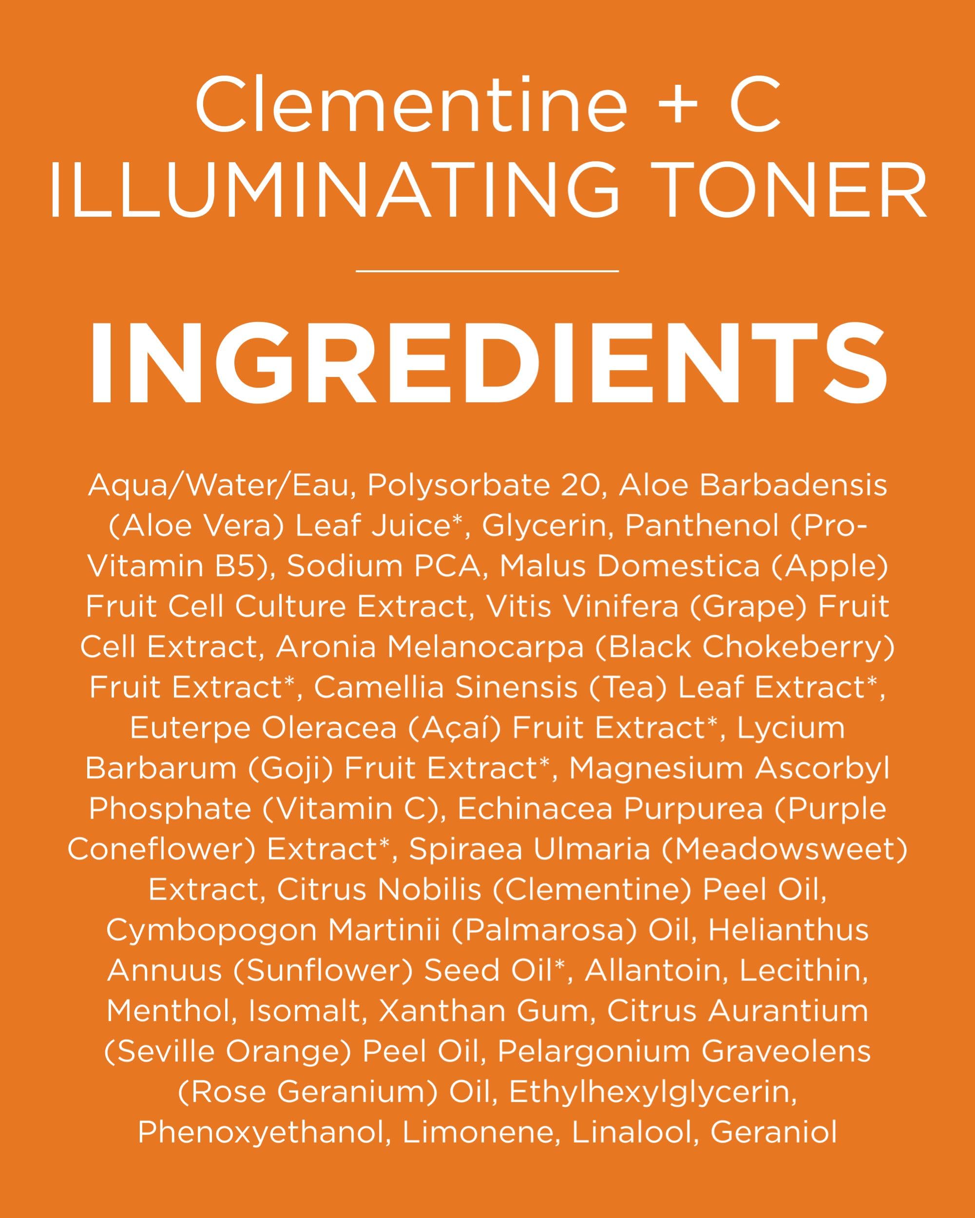 Frescura post limpieza gracias al Tónico Andalou Naturals Clemntine+C Illmntn.