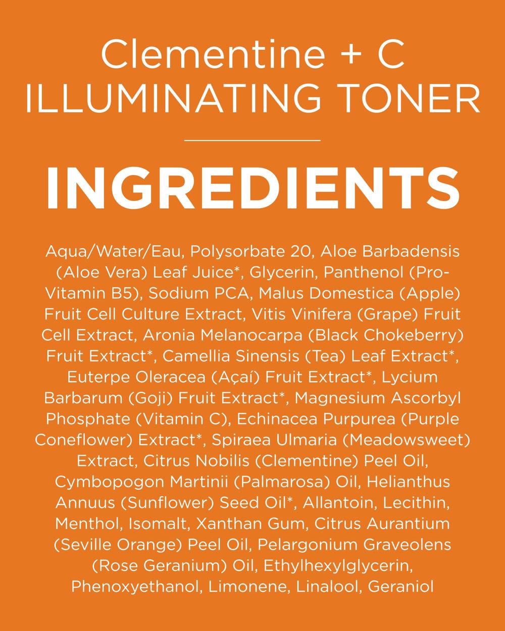 Frescura post limpieza gracias al Tónico Andalou Naturals Clemntine+C Illmntn.