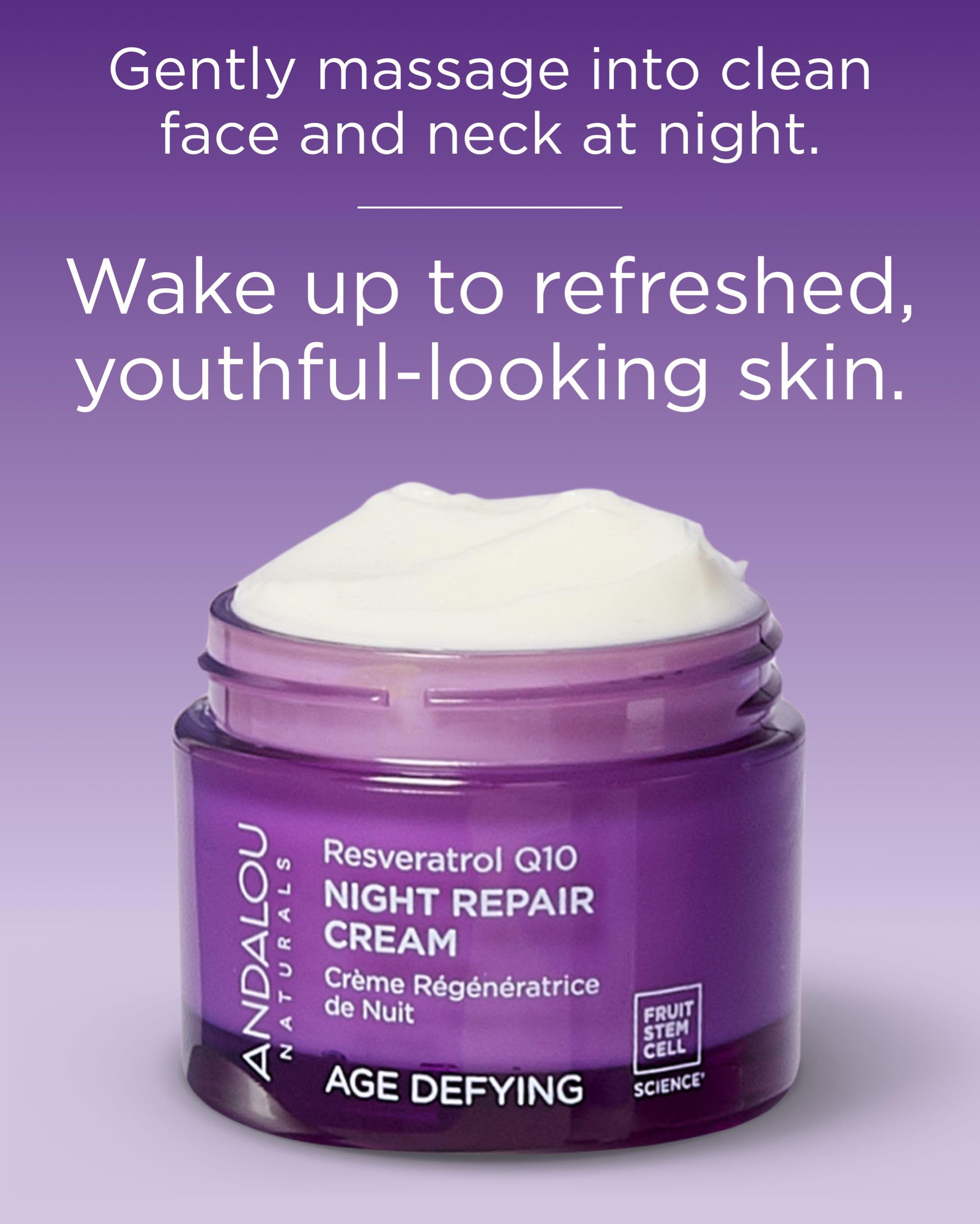 Ritual nocturno para una tez más suave y descansada.