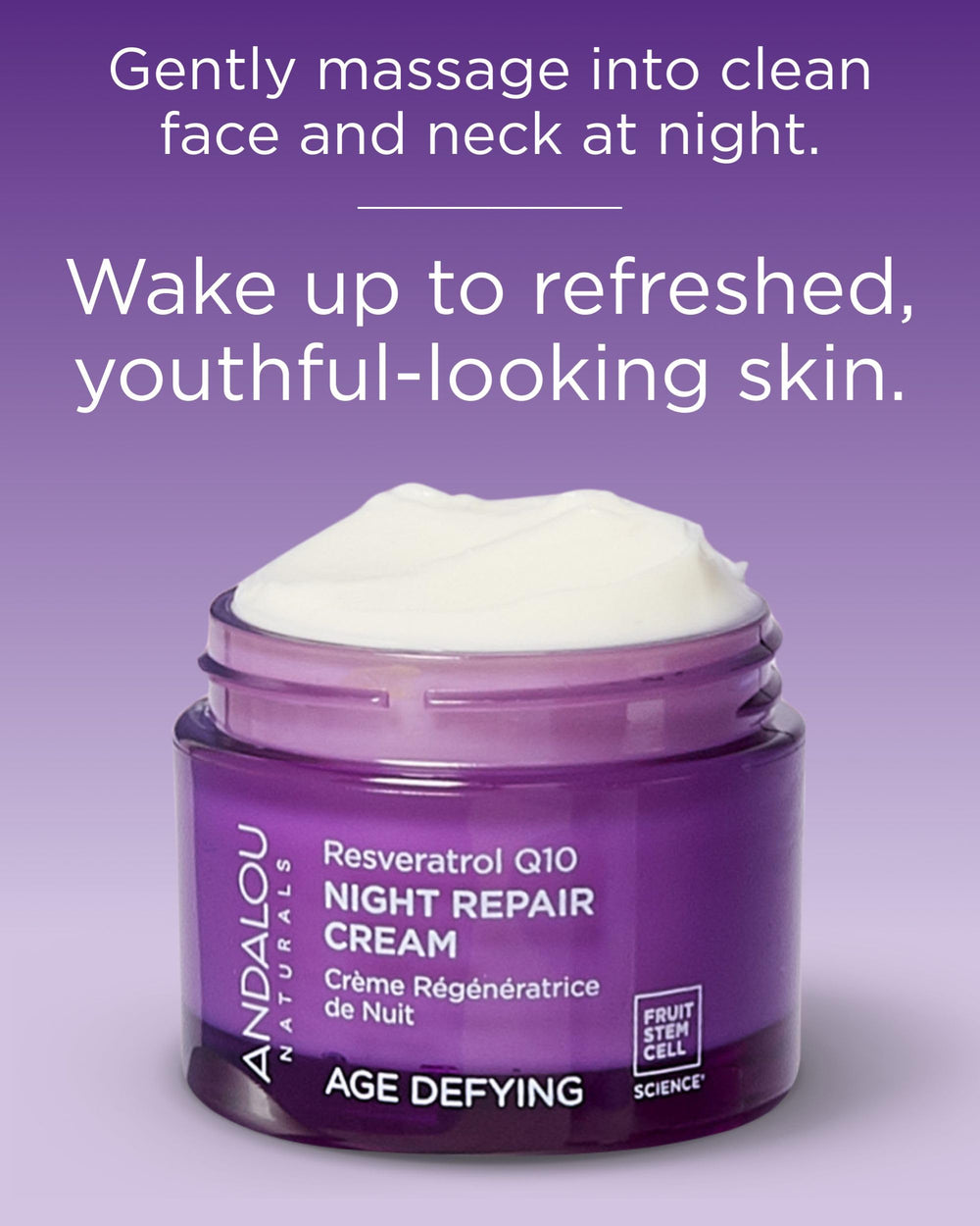 Ritual nocturno para una tez más suave y descansada.
