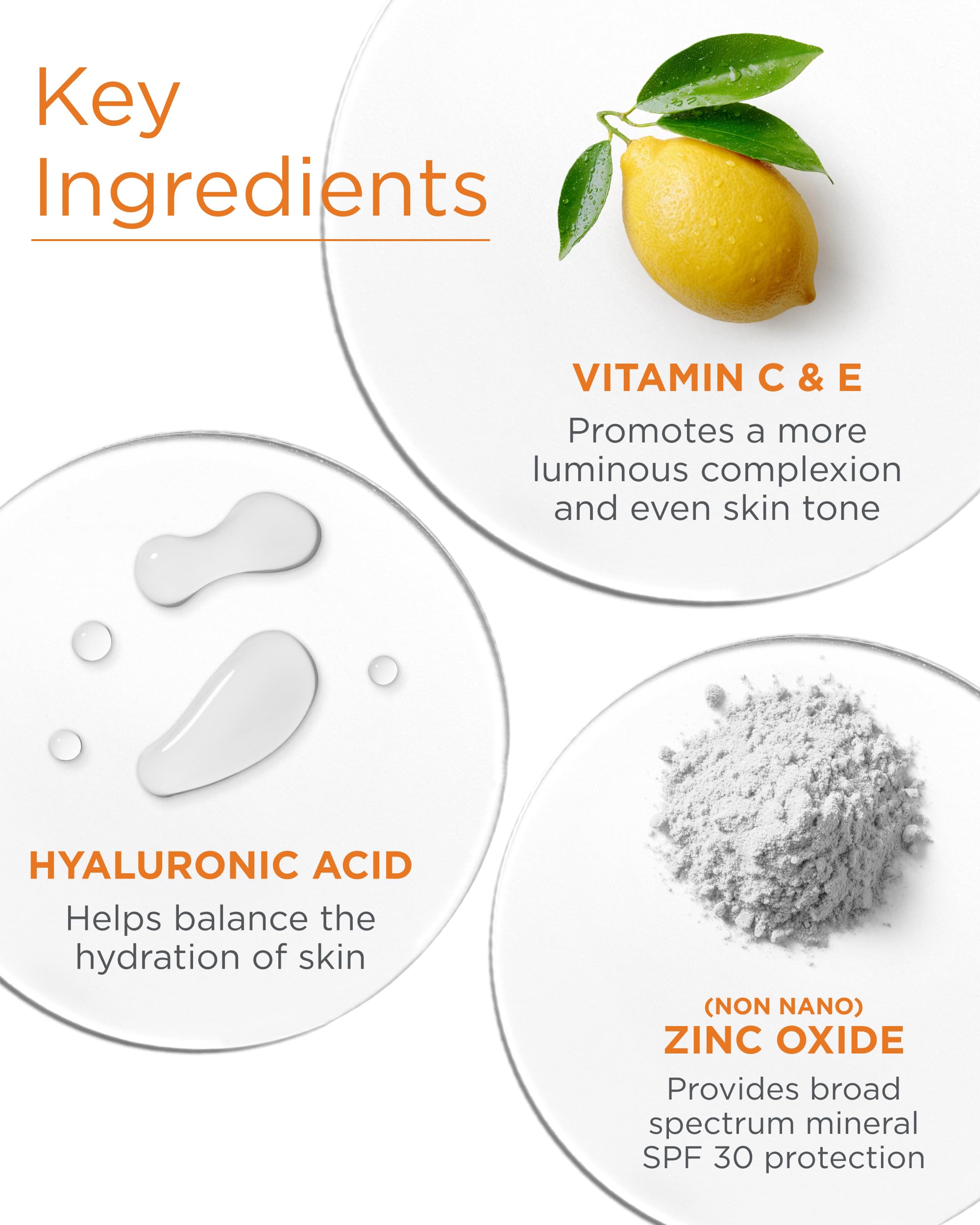 Andalou Naturals vitamina C ilumina la piel con brillo natural.