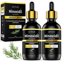 Andelusita minoxidil para cabello, frasco visible y posible fortalecimiento