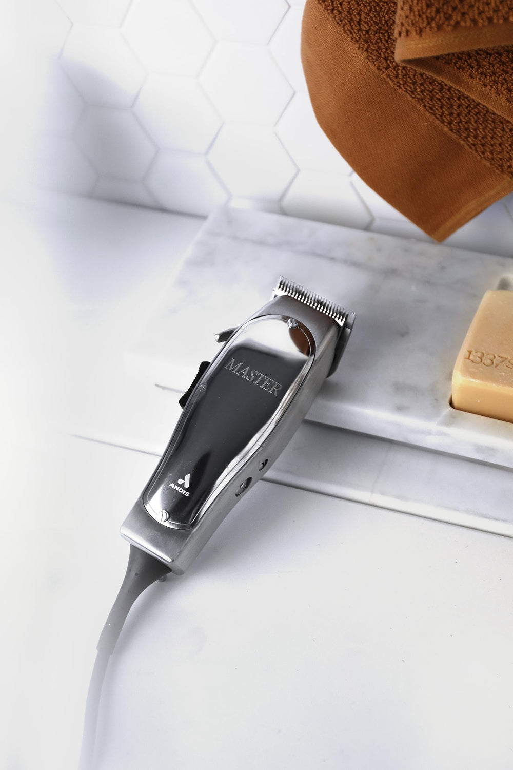 Andis 01815 clipper in use for hair cutting with smooth performance