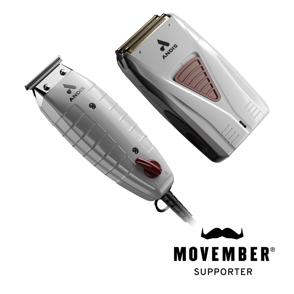 Andis 17270 finishing combo trimmer metal body showing durable construction