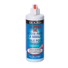 Andis clipper oil blue bottle 4oz for smooth blade glide and longevity
