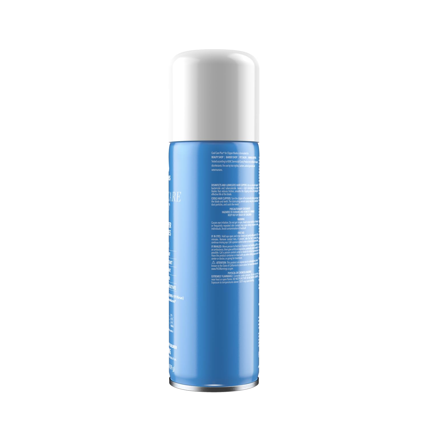 Andis Cool Care Plus disinfectant formula offers broad-spectrum protection