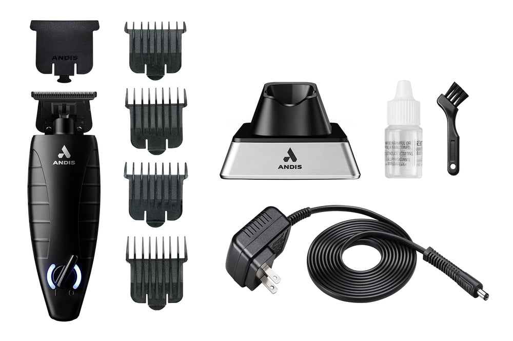 Andis GTX-EXO Black Label edition packaging on display