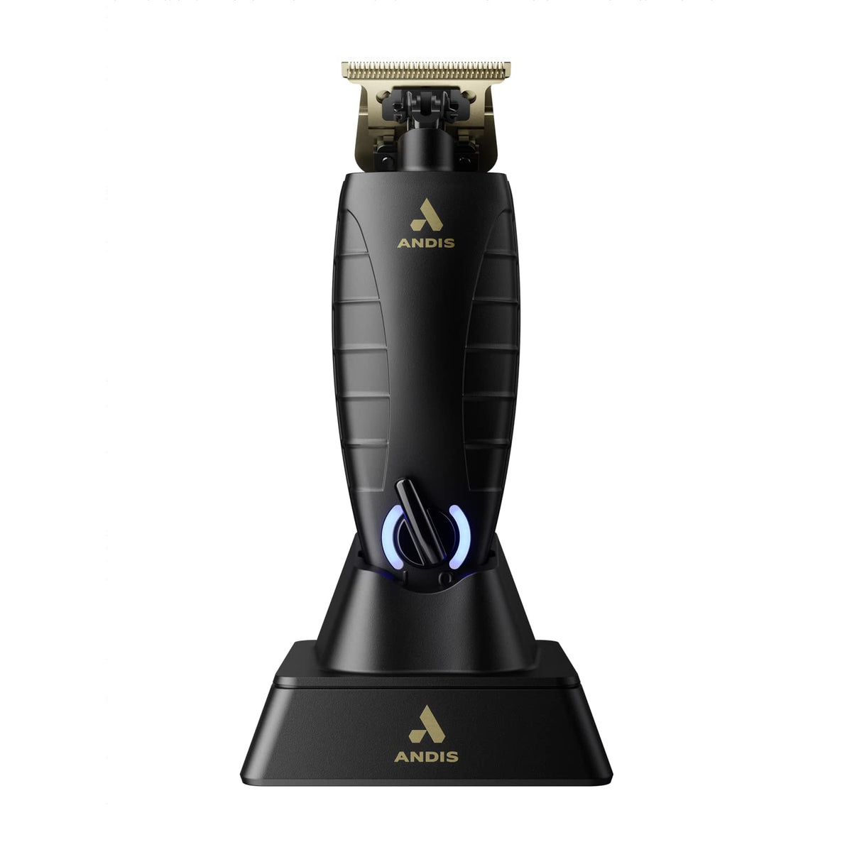 Andis GTX-EXO blade close-up for precise outlining and close-cut performance.