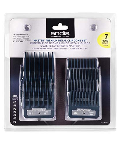 Andis kid-friendly cutting guide supports safe, precise home trims.