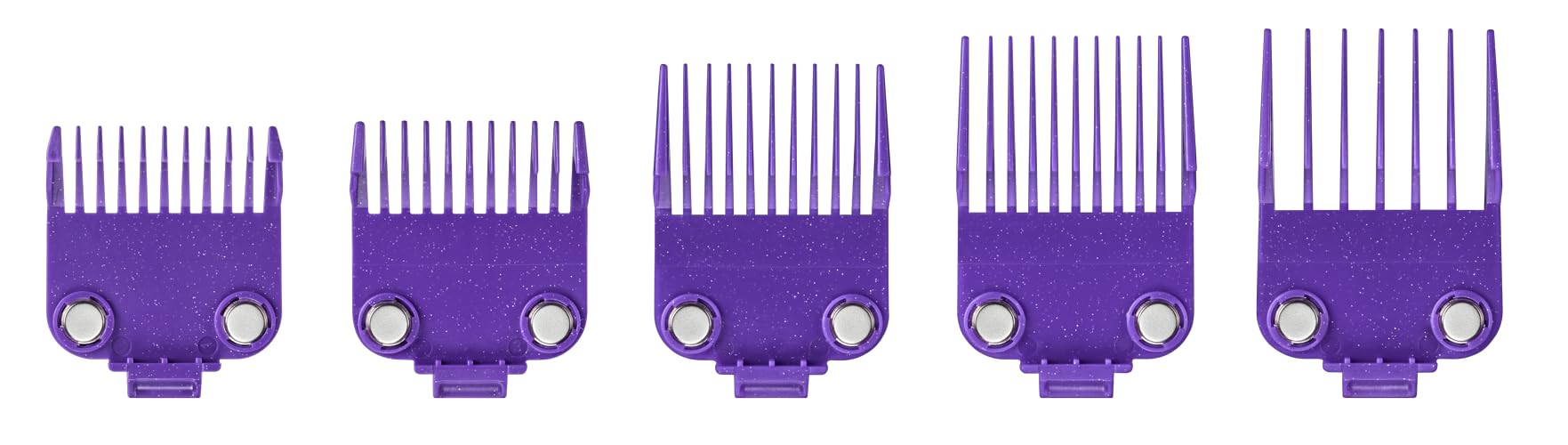 Andis Master dual magnetic comb 1 offers safe attachment during trims
