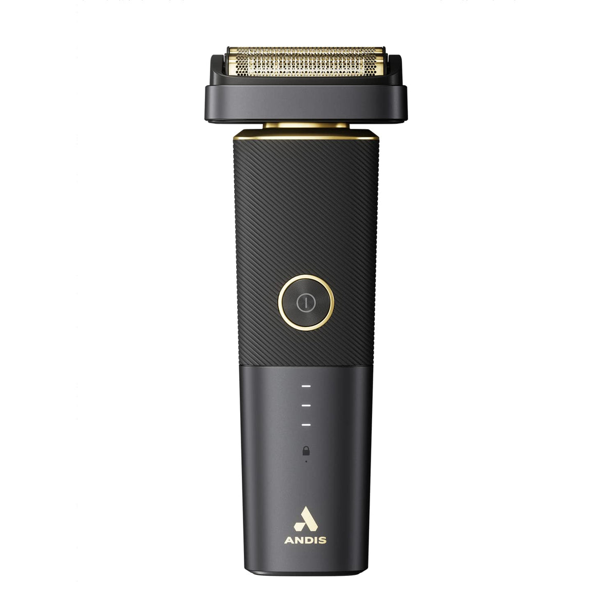 Andis reSURGE shaver front-angled view for close, versatile grooming.