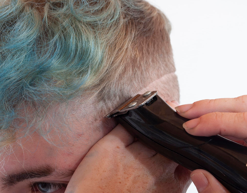 Andis Slimline Pro Li Trimmer in corded and cordless use for uninterrupted grooming.